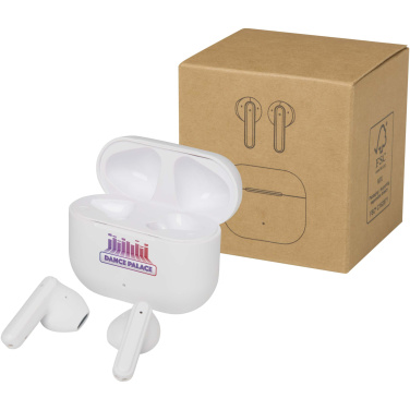 Logotrade advertising product image of: Altais recycled plastic True Wireless Bluetooth® headset