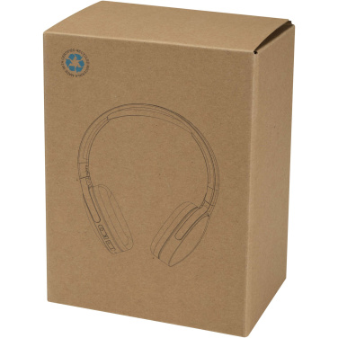 Logotrade promotional item picture of: Ancha recycled plastic over-ear wireless Bluetooth® headset