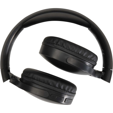 Logotrade promotional items photo of: Ancha recycled plastic over-ear wireless Bluetooth® headset
