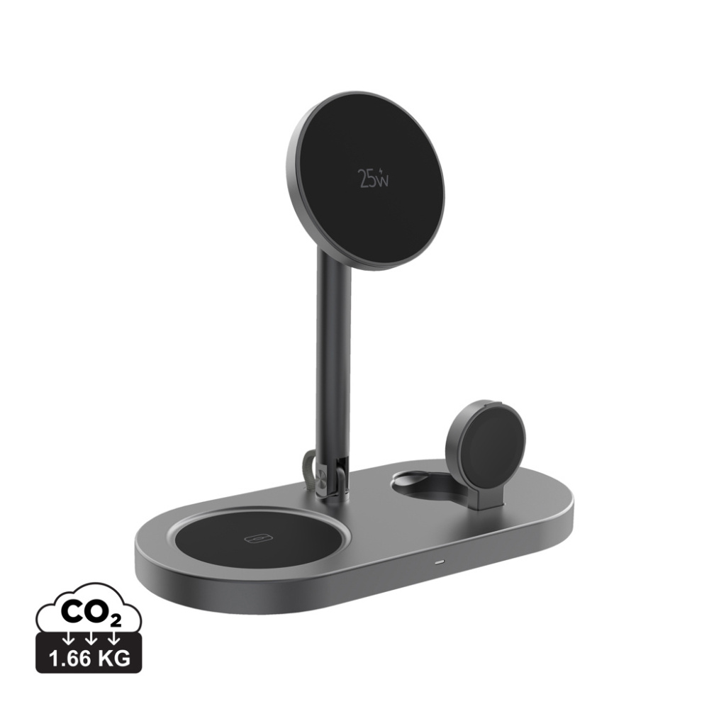 Logotrade promotional item image of: Quantum RCS ultra-fast 25W Magnetic desk wireless Charger