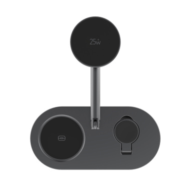 Logo trade promotional products image of: Quantum RCS ultra-fast 25W Magnetic desk wireless Charger