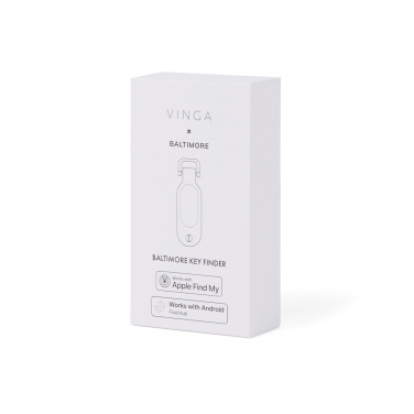 Logo trade promotional merchandise image of: VINGA Baltimore RCS Key Organiser With Finder Dual