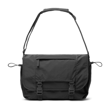 Logo trade promotional giveaways picture of: KENTO URBAN RCS recycled nylon 15.6 inch Messenger