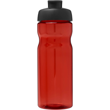 Logotrade promotional product image of: H2O Active® Eco Base 650 ml flip lid sport bottle