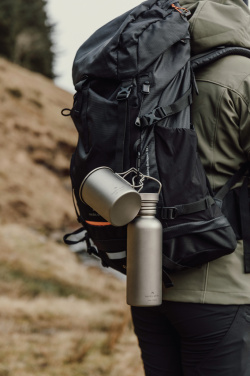 Logo trade promotional merchandise image of: Nordic Drift Trail Ultra Light Titanium 600ml Water Bottle