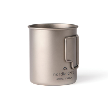 Logotrade business gifts photo of: Nordic Drift Trail Ultra Light Titanium 450ml Cup