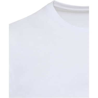 Logo trade business gift photo of: Azurite 160 g/m² short sleeve unisex OCS organic t-shirt