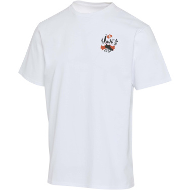 Logo trade promotional items image of: Lucas 280 g/m2 unisex OCS organic oversized t-shirt