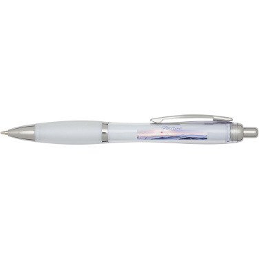 Logotrade advertising products photo of: Nash RCS recycled plastic ballpoint pen (blue ink)