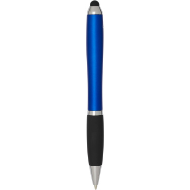 Logotrade advertising product picture of: Nash RCS recycled plastic stylus ballpoint pen (black ink)