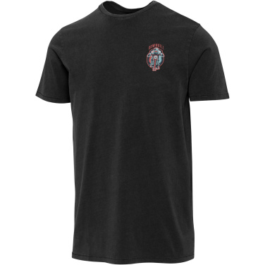 Logo trade business gifts image of: Nanaimo 160 g/m2 short sleeve washed men's t-shirt