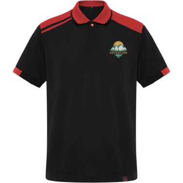 Logotrade advertising product image of: Samurai 160 g/m2 unisex antibacterial short sleeve polo 