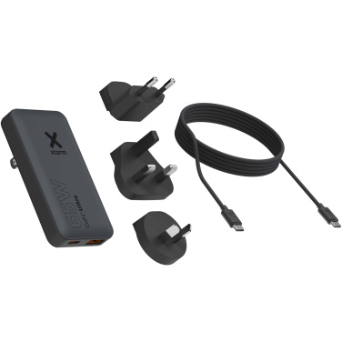 Logo trade promotional items picture of: Xtorm 65W fast travel charger with cable and travel case set