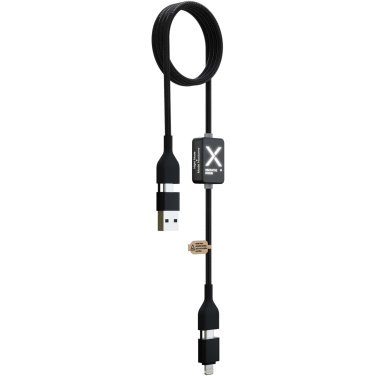 Logotrade advertising product image of: SCX.design C32 60W switch charging cable with light-up logo