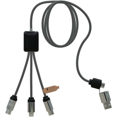 Logo trade promotional gifts picture of: SCX.design C33 60W Type-C charging cable with dual light-up logo