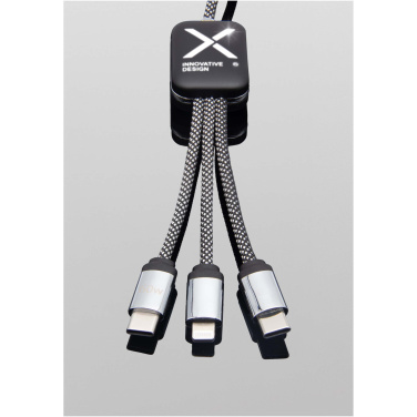 Logo trade business gift photo of: SCX.design C33 60W Type-C charging cable with dual light-up logo