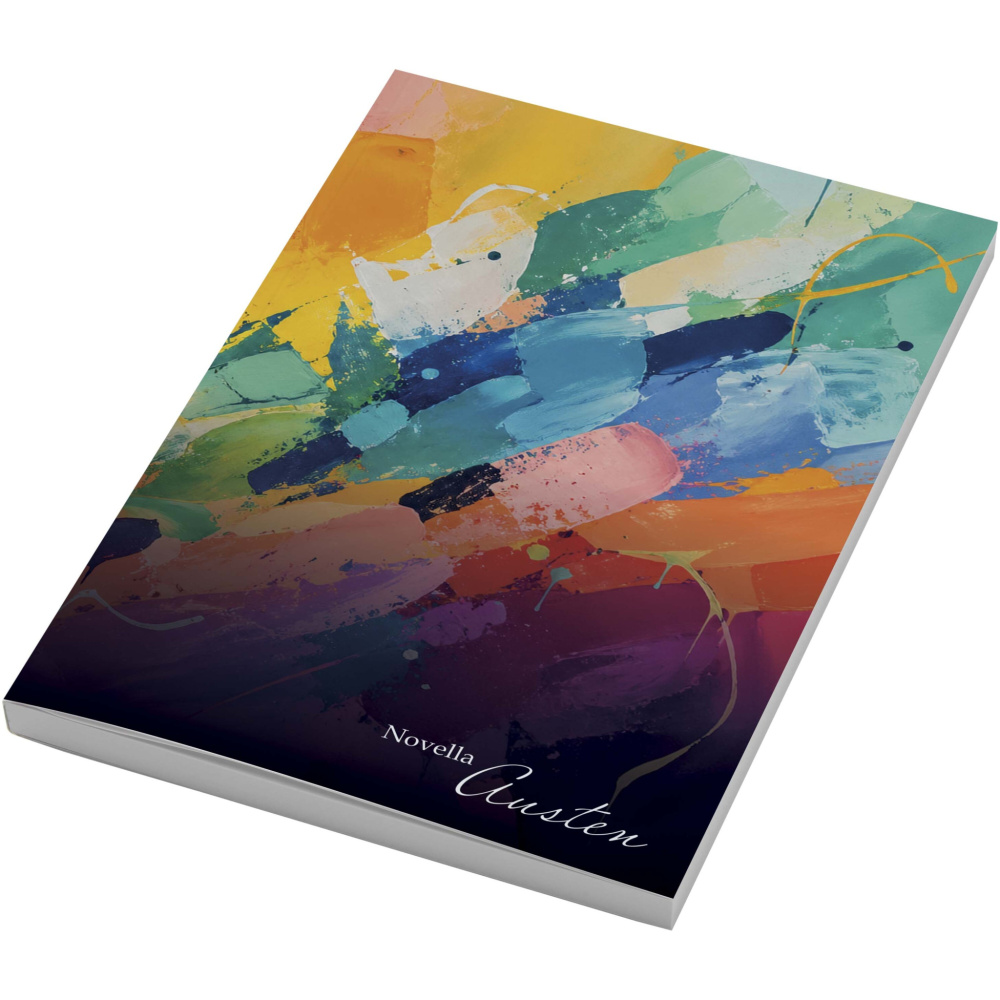 Logotrade promotional gift image of: Novella Austen A5 soft cover notebook - 100 sheets