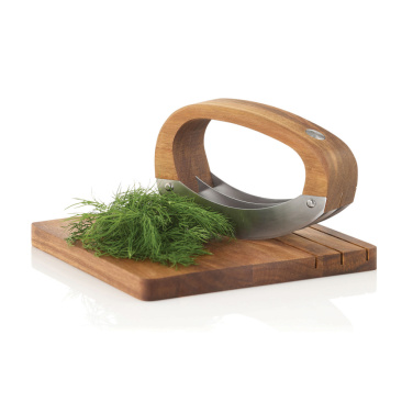 Logo trade promotional product photo of: AdHoc RoccaVerde Chopping knife with chopping board