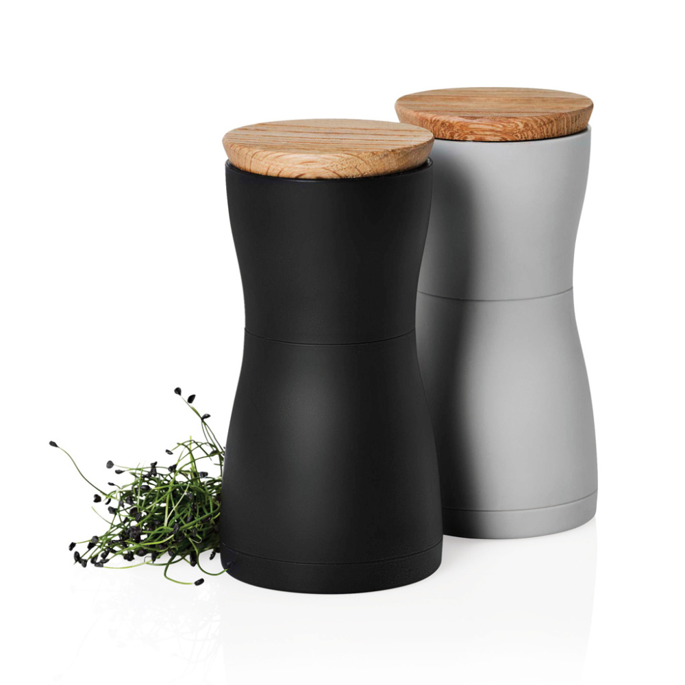 Logo trade advertising products picture of: AdHoc Twin Salt and pepper mill set
