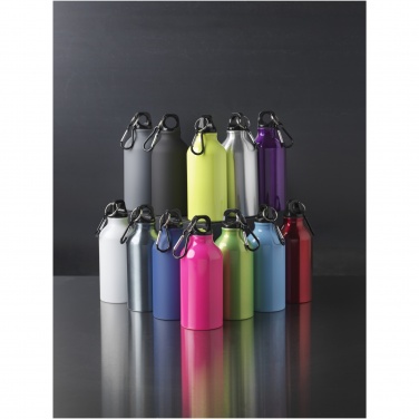 Logotrade meene foto: Oregon 400 ml matt veepudel karabiiniga