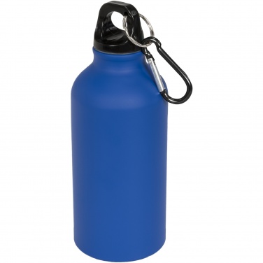 Logotrade firmakingituse foto: Oregon 400 ml matt veepudel karabiiniga