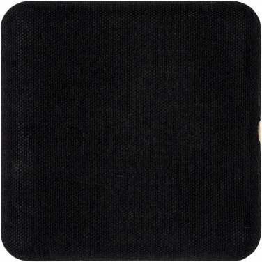 Logo trade meene pilt: Leaf 5W bambusest ja riidest juhtmevaba laadimisalus