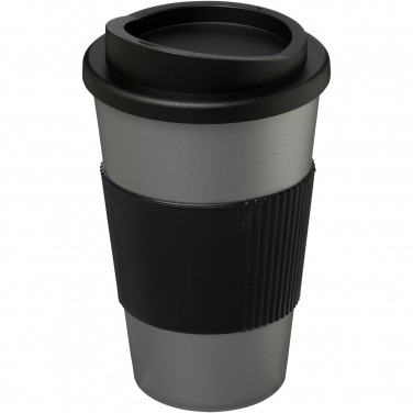 Logotrade reklaamtooted pilt: Americano® 350 ml silikoonist võruga kohvitops