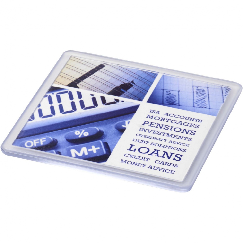 Logotrade ärikingitused pilt: Ellisoni kandiline plastikust tassialus