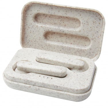 Logotrade reklaamkingituse foto: Nantai nisuõlest True Wireless kõrvaklapid