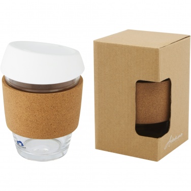 Logotrade ärikingituse foto: Lidan 360 ml borosilikaatklaasist termotops silikoonkaanega