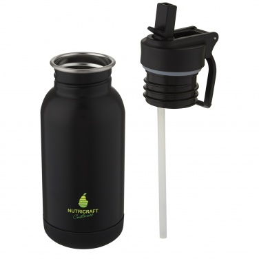 Logotrade reklaamkingi foto: Lina 400 ml roostevabast terasest spordipudel kõrre ja aasaga