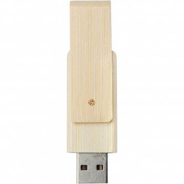 Logotrade firmakingituse foto: Pöörake 16 GB bambusest USB-mälupulka