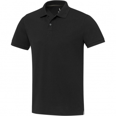 Logotrade meene foto: Emerald lühikeste varrukatega unisex Aware™ taaskasutatud polo