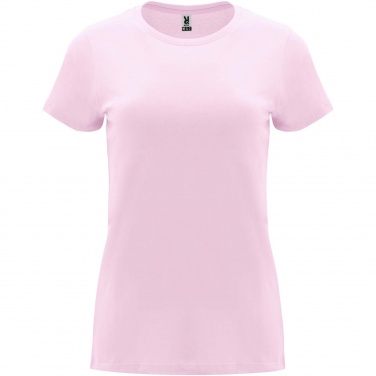 Logo trade ärikingi pilt: Capri lühikeste varrukatega naiste T-särk