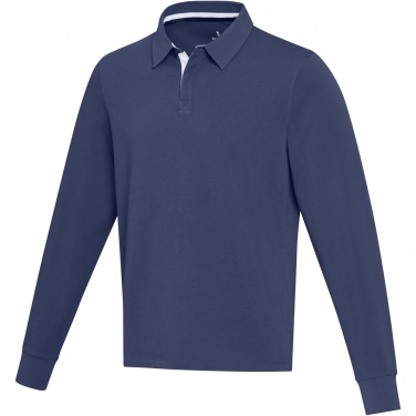 Logo trade reklaamkingituse pilt: Clyde unisex orgaaniline ragbi polo dressipluus