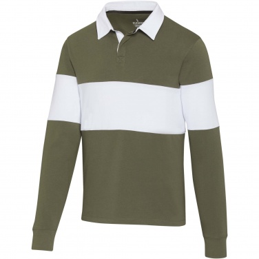 Logotrade meene foto: Clyde unisex orgaaniline ragbi polo dressipluus