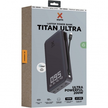 Logo trade firmakingi pilt: Xtorm XB403 Titan Ultra 27 000 mAh 200 W sülearvuti toitepank