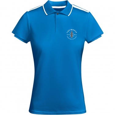 Logo trade reklaamkingituse pilt: Tamili lühikeste varrukatega naiste sportpolo
