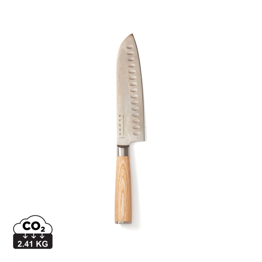 Logotrade firmakingid pilt: VINGA Hattasan Damascus Santoku nuga