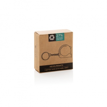 Logotrade ärikingi foto: MeasureMate RCS taaskasutatud ABS 1-meetrine lint võtmehoidja