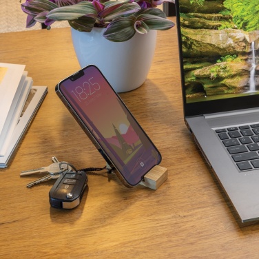 Logotrade ärikingitused pilt: Standkey bambusest võtmehoidja telefonialus