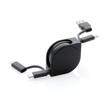 Logotrade reklaamkingid pilt: RCS-standardi taaskasutatud plastik ja TPE 6-in-1 kaabel