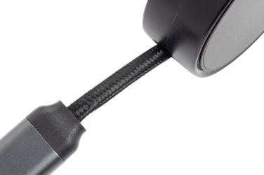 Logotrade reklaamkingi foto: Terra RCS taaskasutatud alumiiniumist sissetõmmatav 6-ühes kaabel