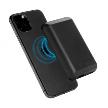 Logo trade reklaamtoote pilt: Magnetiline 5000 mAh 5W juhtmevaba akupank