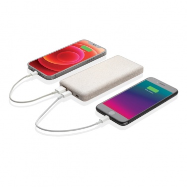Logo trade reklaamkingid foto: 10 000 mah nisuõlgedest akupank