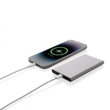 Logotrade reklaamkingituse foto: RCS-i taaskasutatud plastist/alumiiniumist 4000 mah C-tüüpi akupank