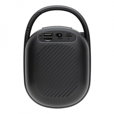 Logotrade meene foto: RCS taaskasutatud plastist Lightboomi 5W klambriga kõlar