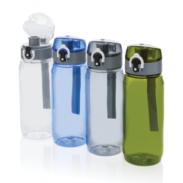 Logo trade reklaamkingituse pilt: Yide RCS Recycled PET lekkekindel lukustatav veepudel 600ml