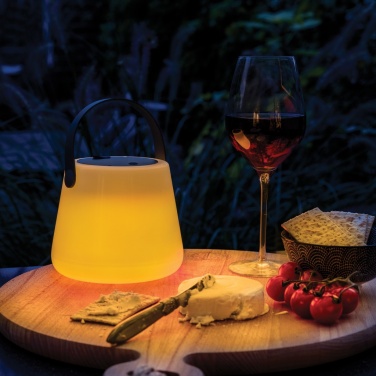 Logotrade reklaamkingituse foto: SolarGlow RCS taaskasutatud ABS USB-taaslaetav välisvalgusti