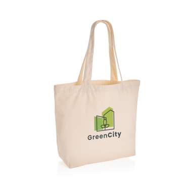 Logo trade meened foto: Impact Aware™ 240 gsm rccanvas shopper värvimata taskuga